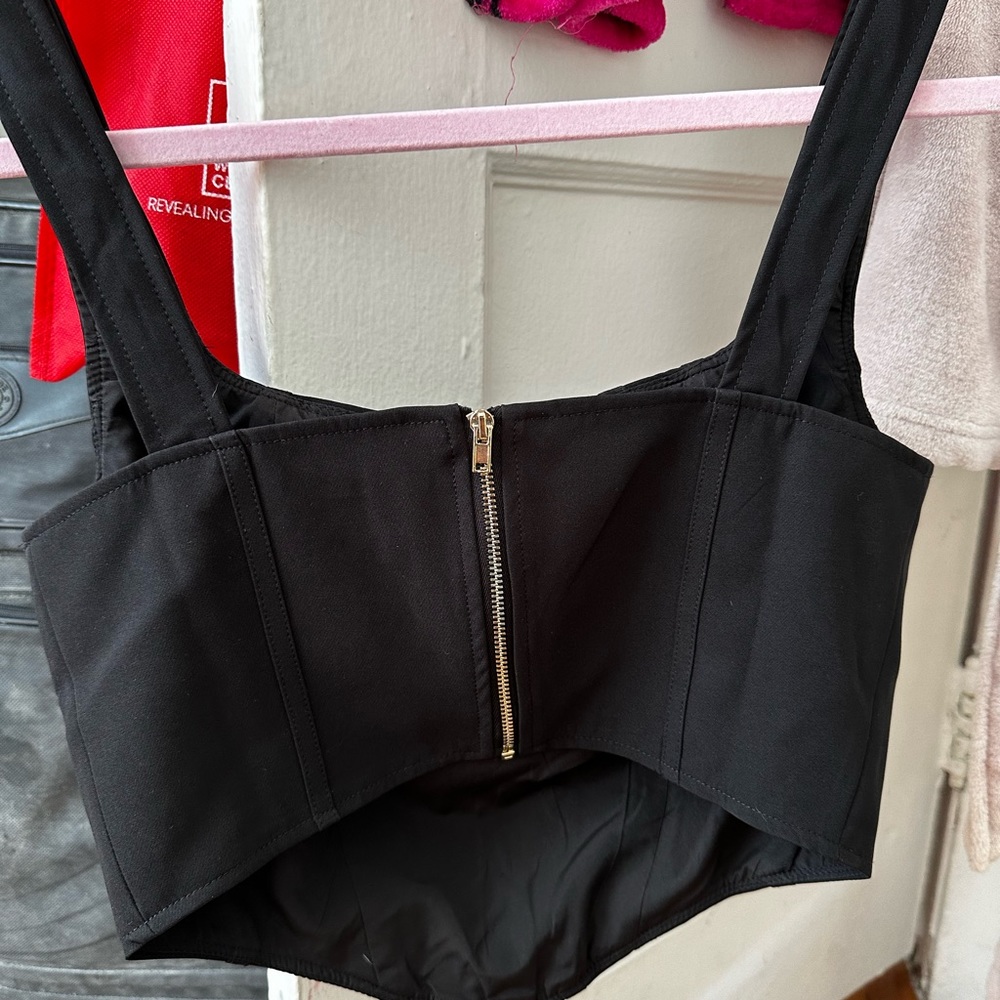 cute black corset top